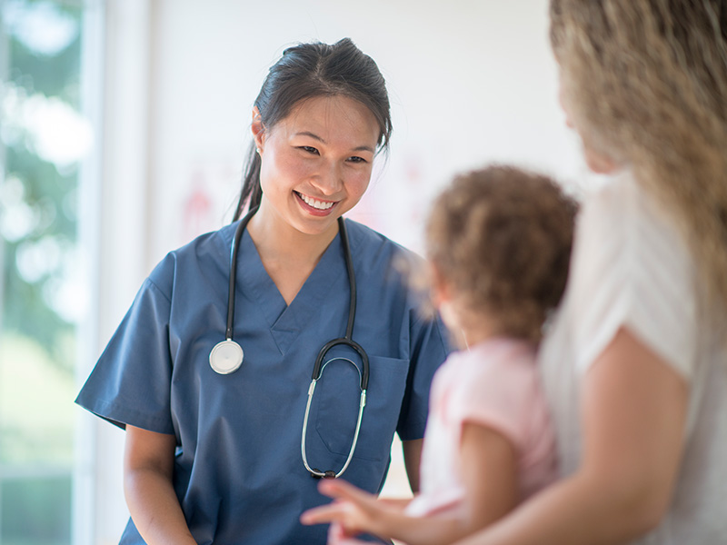 Pediatric doctor appointment